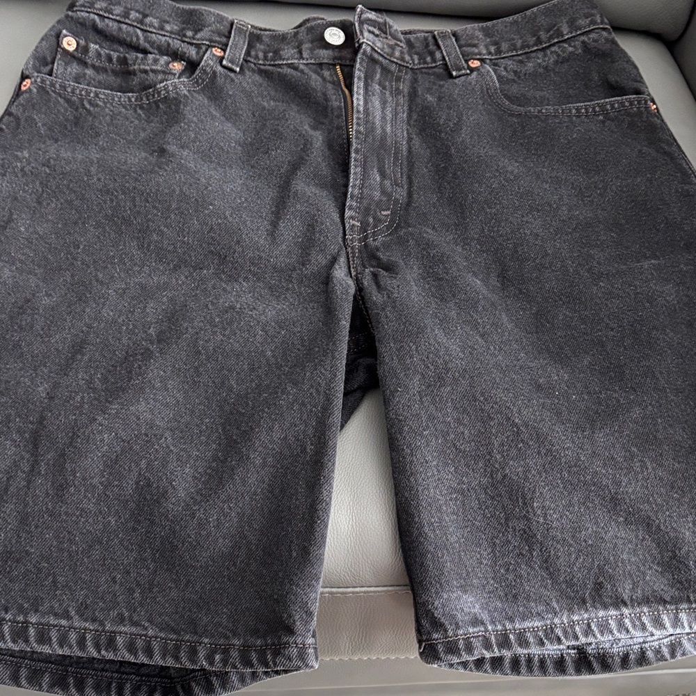 Levi's Blackstone Washed Denim Shorts